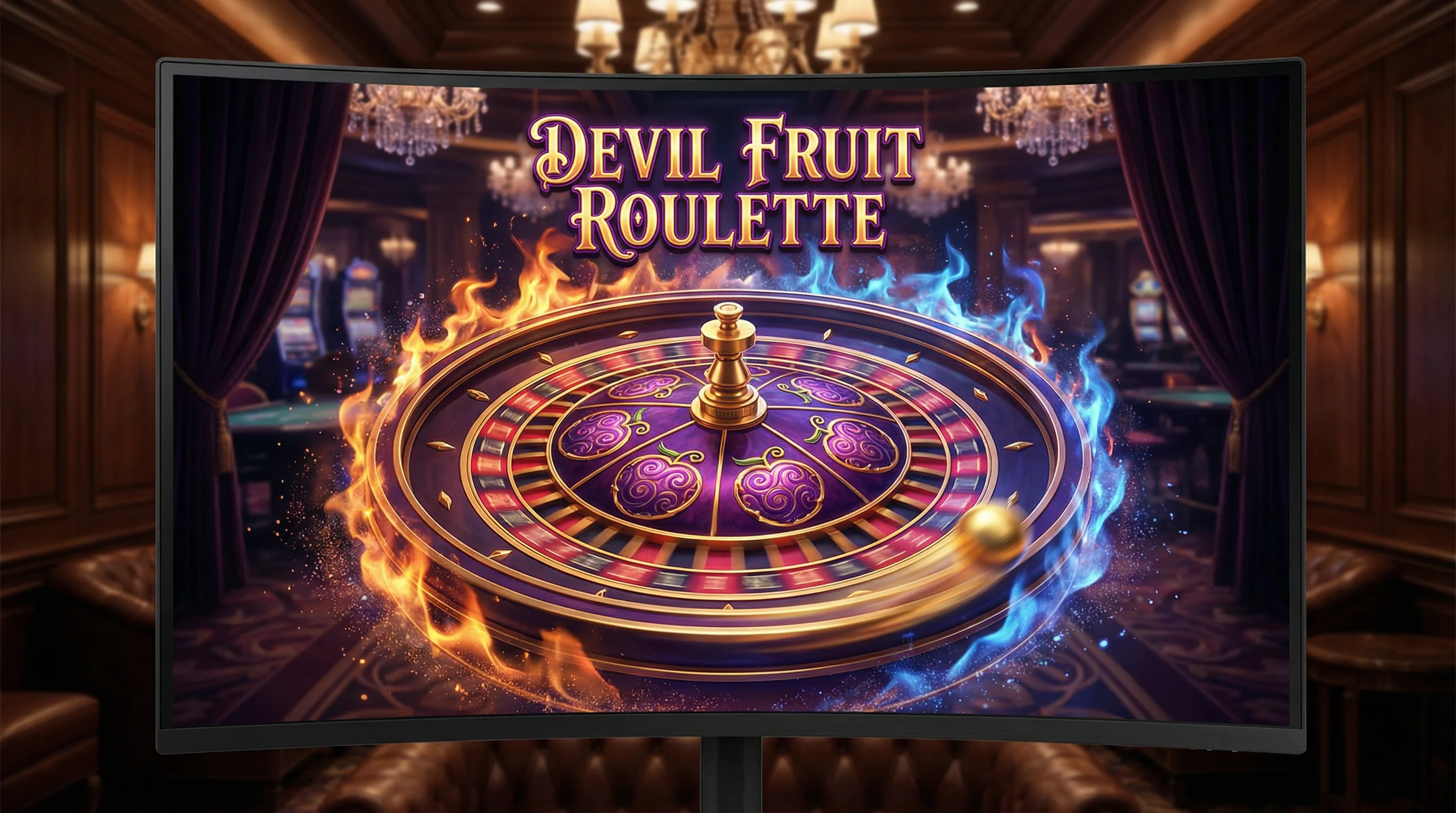 Roleta com Chamas Diabólicas - win23